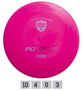 Diskgolfo diskas Distance Driver S-LINE PD purple